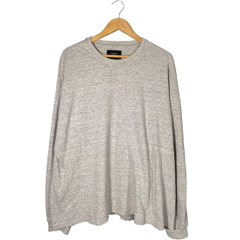 Represent Oversized Long Sleeve Tshirt Size L Gray